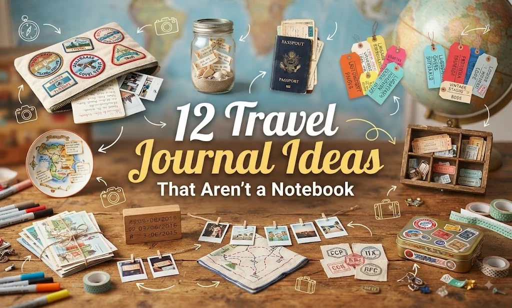 12 Travel Journal Ideas That Aren't a Notebook